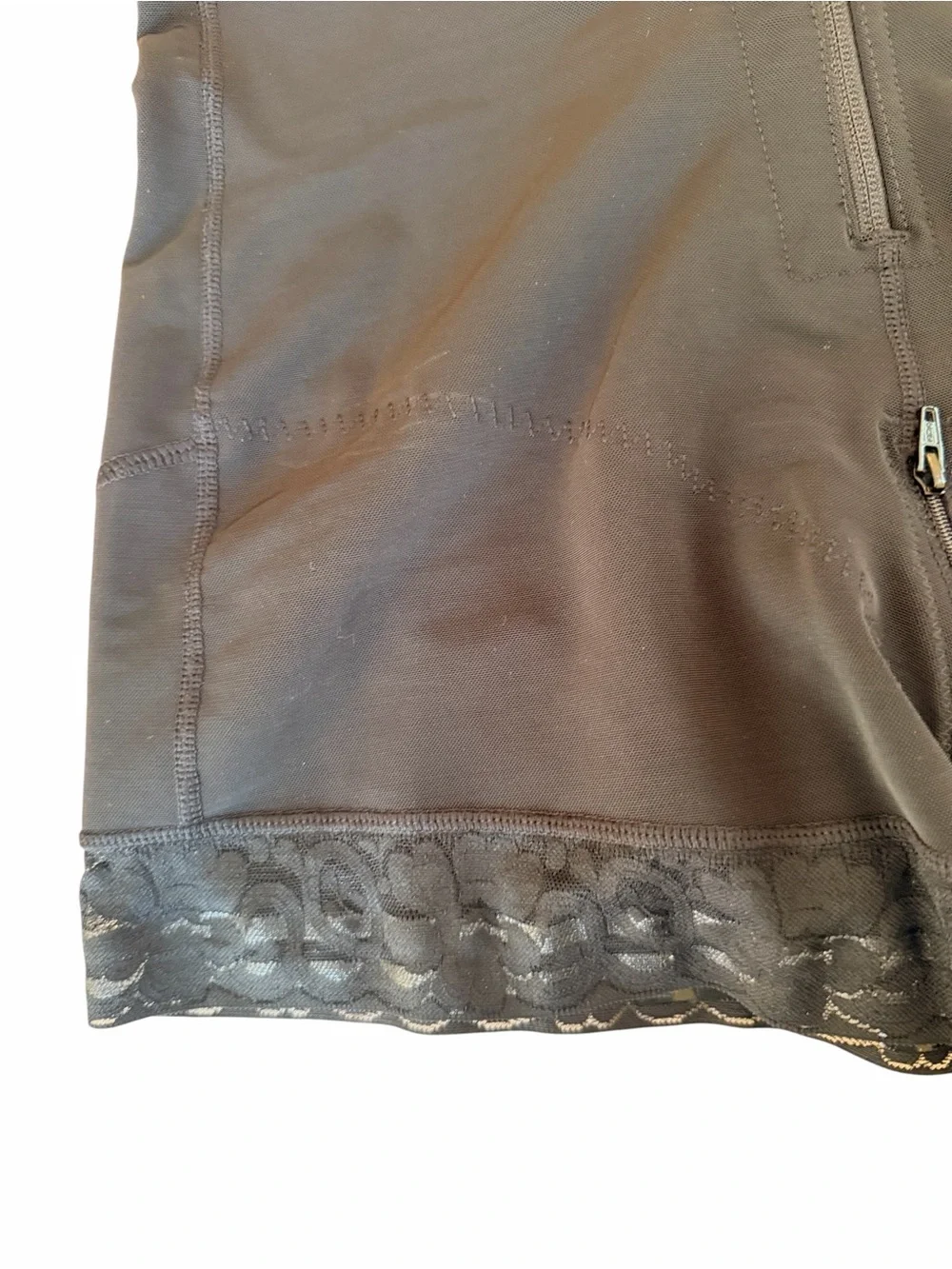She's Waisted Black High-Waist Shaping Shorts XXL